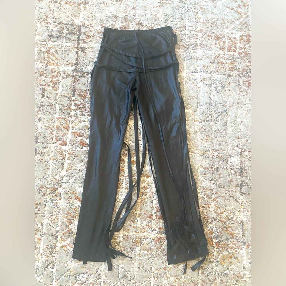 Black Leather pants.